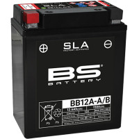 BS Batteries Motorcycle Battery - BB12A-A/B SLA Sealed Lead Acid