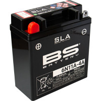 BS Batteries Motorcycle Battery - 6N11A-4A SLA Sealed Lead Acid