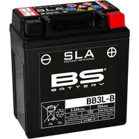 BS Batteries Motorcycle Battery - BB3L-B SLA Sealed Lead Acid