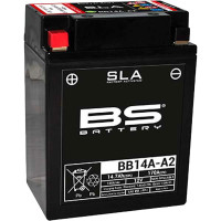 BS Batteries Motorcycle Battery - BB14A-A2 SLA Sealed Lead Acid