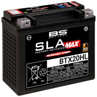 BS Batteries Motorcycle Battery - BTX20HL SLA MAX Sealed Lead Acid