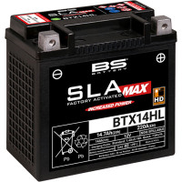 BS Batteries Motorcycle Battery - BTX14HL SLA MAX Sealed Lead Acid