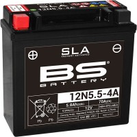 BS Batteries Motorcycle Battery - SLA Sealed Lead Acid 12N5.5-4A