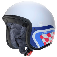 Caberg Freeride X - Daytona Matt White / Blue / Red 