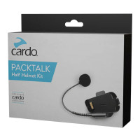 Cardo Packtalk Bold / Black Half Helmet Kit