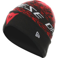 Dainese Demon Camo Cuff Beanie - Black / Red