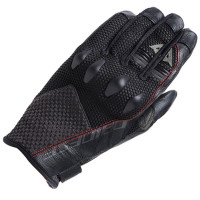 Dainese Karakum Ergo-Tek Textile Gloves - Black / Black