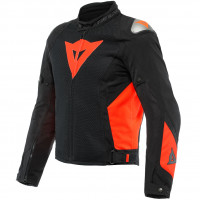 Dainese Energyca Air Textile Jacket - Black / Fluo Red