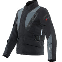 Dainese Stelvio D-Air D-Dry Textile Jacket - Black / Ebony