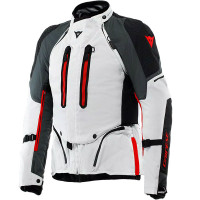 Dainese Super Adventure Absoluteshell Textile Jacket - Glacier Grey / Iron Gate