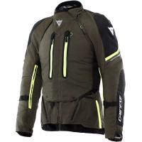 Dainese Super Adventure Absoluteshell Textile Jacket - Tarmac / Black / Fluo Yellow