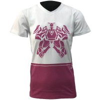 Dainese Ladies Seca T-Shirt - White / Fucsia