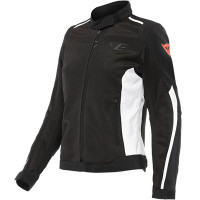 Dainese Ladies HydraFlux 2 Air D-Dry Textile Jacket - Black / White