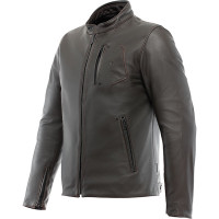 Dainese Fulcro Leather Jacket - Dark Brown