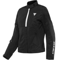 Dainese Ladies Risoluta Air Textile Jacket - Black / White