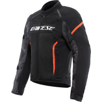 Dainese Air Frame 3 Textile Jacket - Black / Fluo Red