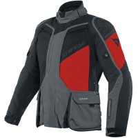 Dainese D-Explorer 2 Gore-Tex Textile Jacket - Ebony / Black / Lava Red