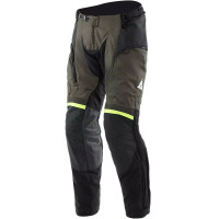 Dainese Super Adventure Absoluteshell Textile Trousers - Black / Tarmac / Fluo Yellow