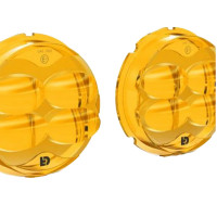 Denali D3 Fog Light TriOptic Lens Kit - Amber