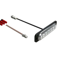 Denali LED Brake Light Module With Six LED's 12V - Red