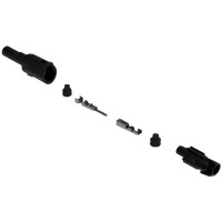 Denali MT Series 1-Pin Waterproof Connector Set - Male & Female Connectors With Terminals & Seals