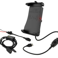 RAM Quick-Grip Wireless Charging Phone Mount With Denali CANsmart Connection