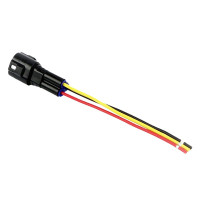 Denali Male Waterproof Connector Pigtail - 3 Pin