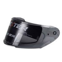 Dexter Hyperion Dark Smoke Race Visor - NOT Road Legal