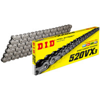 D.I.D Heavy Duty Drive Chain - 520 Pitch VX3 - Steel