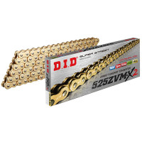 D.I.D Heavy Duty 'X' Ring Chain - 525 Pitch ZVM-X2 - Gold