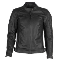 DXR Angele Lady Leather Jacket - Black