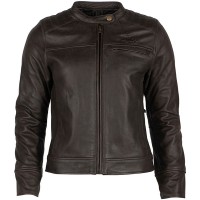 DXR Ladies Cajou CE Leather Jacket - Chocolate