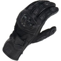 DXR Gamepad Leather Gloves - Black