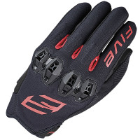 Five Tricks Gloves - Black / Red