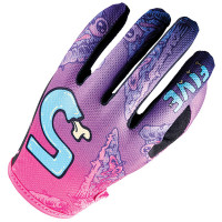 Five MXF4 Kids Gloves - Slice Neon Purple