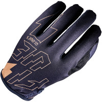 Five MXF4 Gloves - Thunderbolt Black / Gold