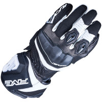 Five Ladies RFX4 Evo Leather Gloves - Black / White