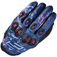 Five Ladies Stunt Evo2 Gloves - Flowers Pink