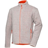 FLM Knitted Jacket 1.0 - Grey / Orange