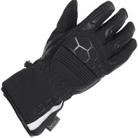 FLM Touren Leather Textile Gloves 2.0 - Black