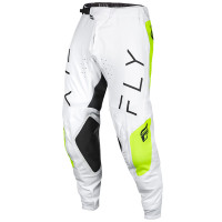 Fly Racing 2024 Evolution DST Pants - White / Hi-Viz