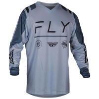 Fly Racing 2024 F-16 Jersey - Arctic Grey / Stone