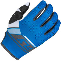 Fly Racing 2024 Kinetic Prix Gloves - Bright Blue / Charcoal