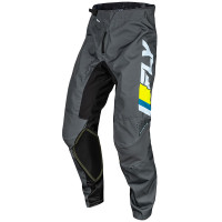 Fly Racing 2024 Kinetic Prix Pants - Ice Grey / Charcoal