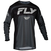 Fly Racing 2024 Lite Jersey - Charcoal / Black