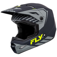 Fly Racing 2024 Kinetic - Menace Matt Grey / Hi-Viz