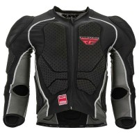 Fly Racing Barricade Long Sleeve Shirt CE - Black