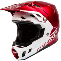 Fly Racing Formula CC - Centrum Metallic Red / White