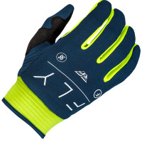 Fly Racing 2024 F-16 Gloves - Navy / Hi-Viz / White