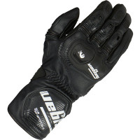 Furygan Higgins Evo Leather Gloves - Black / White